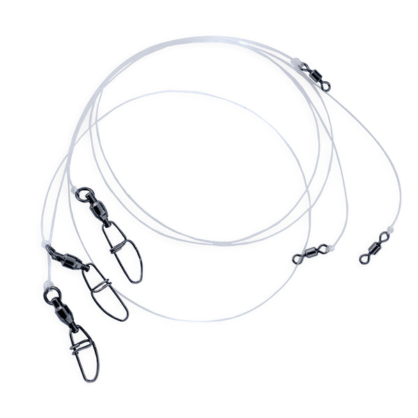 Redeye Tackle Fluororcarbon Crosslock Leader ~30cm 0.31mm 3-Pack